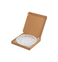 Пластиковые настенные часы «White Mile»