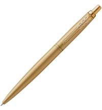 Ручка шариковая Parker Jotter XL Monochrome Gold, золотистая