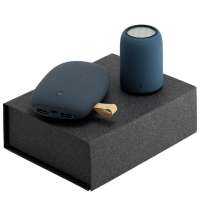 Набор Palm Beach, большой, ver.2, серо-синий