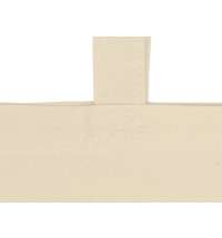 Складная хлопковая сумка для шопинга «Gross» с карманом, 180 г/м2