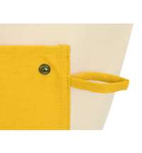 Складная хлопковая сумка для шопинга «Gross» с карманом, 180 г/м2