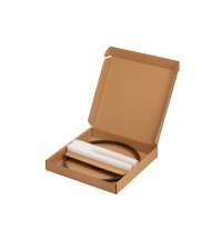 Деревянные часы с металлическим ободом «Time Wheel»