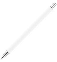 Ручка шариковая Slim Beam, белая
