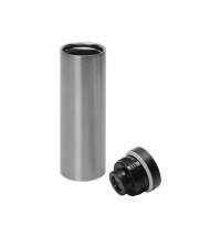 Вакуумная термокружка «Noble» с 360° крышкой-кнопкой, крафтовый тубус