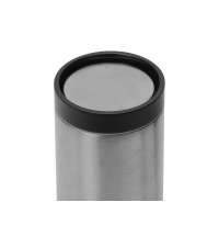 Вакуумная термокружка «Noble» с 360° крышкой-кнопкой, крафтовый тубус