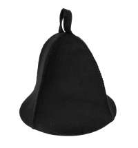 Банная шапка Heat Off, черная