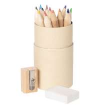 Набор цветных карандашей Pencilvania Tube Plus, крафт