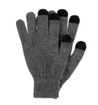 Перчатки сенсорные Urban Flow, темно-серый меланж