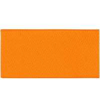 Лейбл тканевый Epsilon, XXS, оранжевый неон