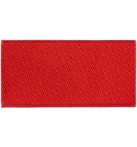 Лейбл тканевый Epsilon, XXS, красный