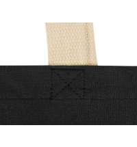 Сумка для шопинга «Steady» хлопковая с парусиновыми ручками, 260 г/м2