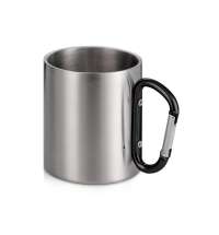 Кружка из стали с ручкой-карабином «Elbrus»