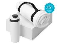 Подарочный набор Cozy с пледом и термокружкой