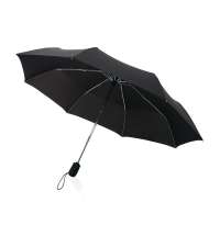 Зонт-полуавтомат Swiss Peak Traveller из rPET AWARE™, d106 см