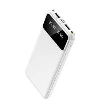 Внешний аккумулятор Dorado 10 000 mAh с фонариком, белый