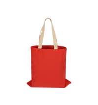 Сумка для шопинга «Steady» хлопковая с парусиновыми ручками, 260 г/м2