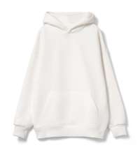 Худи оверсайз унисекс Go Easy, молочно-белое