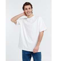 Футболка оверсайз унисекс Big Haul, молочно-белая