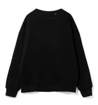 Свитшот оверсайз унисекс True Self, черный