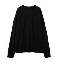 Футболка оверсайз унисекс с длинным рукавом Сity Sapiens, черная