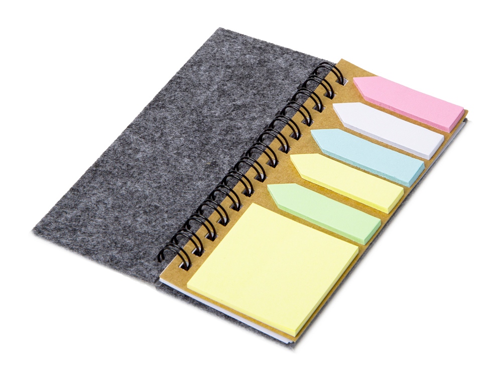 Блокнот со стикерами А6 &laquo;Felt&raquo;