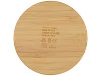 Беспроводное зарядное устройство из бамбука «Cap»