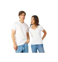 Футболка «Heavy Super Club» женская с V-образным вырезом