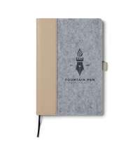 Блокнот VINGA Albon из переработанных фетра и бумаги GRS, А5