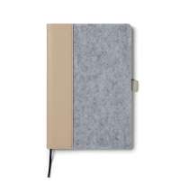 Блокнот VINGA Albon из переработанных фетра и бумаги GRS, А5