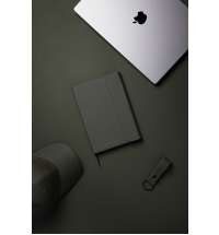 Блокнот VINGA Baltimore из переработанных полиуретана и бумаги GRS, А5