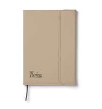 Блокнот VINGA Baltimore из переработанных полиуретана и бумаги GRS, А5