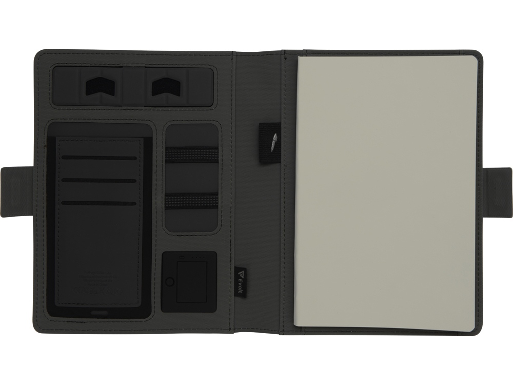 Органайзер с беспроводной зарядкой &laquo;Powernote&raquo;, 5000 mAh