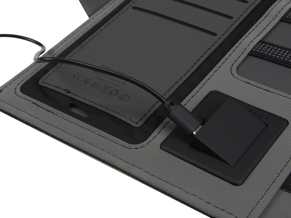 Органайзер с беспроводной зарядкой &laquo;Powernote&raquo;, 5000 mAh