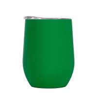 Вакуумная термокружка «Sense Gum», непротекаемая крышка, soft-touch