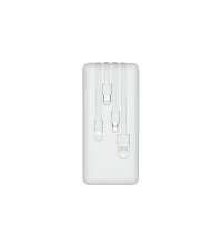 Внешний аккумулятор с дисплеем и встроенными кабелями VA2220, 20000 mAh