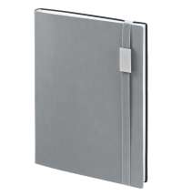 Ежедневник Vivian Metal, недатированный, серый