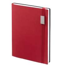Ежедневник Vivian Metal, недатированный, красный