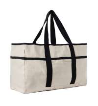 Пляжная сумка VINGA Volonne из переработанного канваса и rPET AWARE™