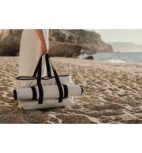 Пляжная сумка VINGA Volonne из переработанного канваса и rPET AWARE™