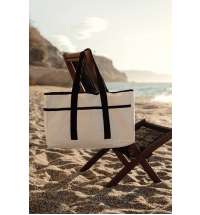 Пляжная сумка VINGA Volonne из переработанного канваса и rPET AWARE™