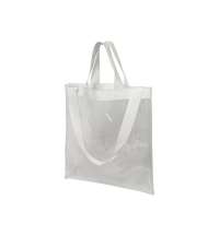 Сумка «Frank» из прозрачного пластика с регулирующейся лямкой