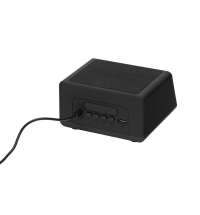 Беспроводная колонка с часами и функцией беспроводной зарядки «Sentry»