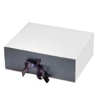 Коробка разборная с лентой и магнитным клапаном