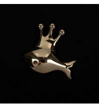 Шильдик «Золотая рыбка», золотистый