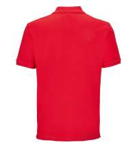 Рубашка поло унисекс Pegase, красная