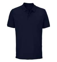 Рубашка поло унисекс Pegase, темно-синяя