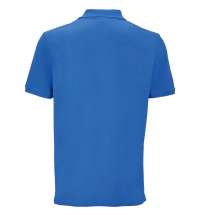 Рубашка поло унисекс Pegase, ярко-синяя (royal)