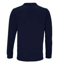 Рубашка поло унисекс с длинным рукавом Planet LSL, темно-синяя