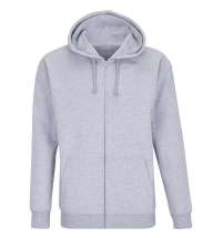 Толстовка унисекс Carter, серый меланж