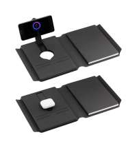 Папка А5 с беспроводным (10W) зарядным устройством 5000 mAh, с MagSafe и блокнотом